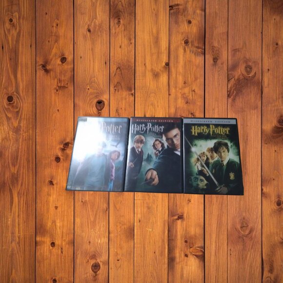 HARRY POTTER Lot of 9 DVD Movies Wide Screen/Full Screen Fantasy - Picture 8 of 9